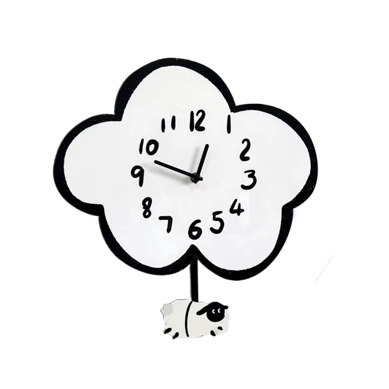 Swaying Drift Cloud Wall Clock