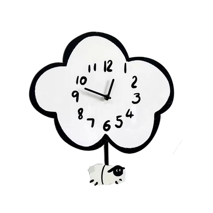 Swaying Drift Cloud Wall Clock
