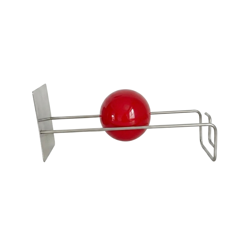 Tilted Iron Bookshelf