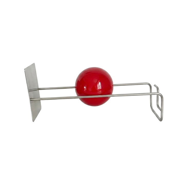 Tilted Iron Bookshelf