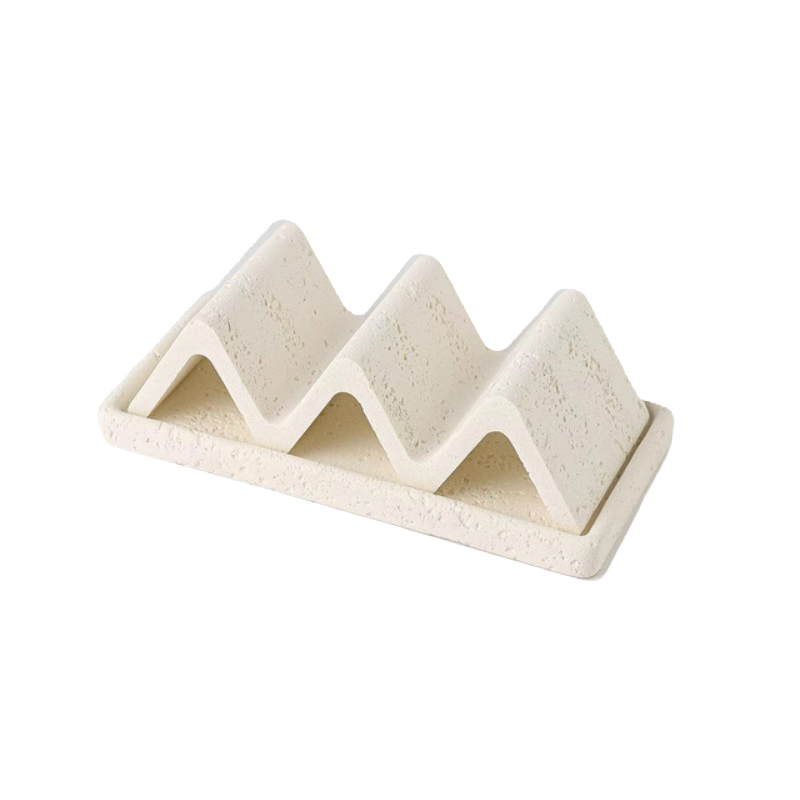 Raw Travertine Draining Soap Dish
