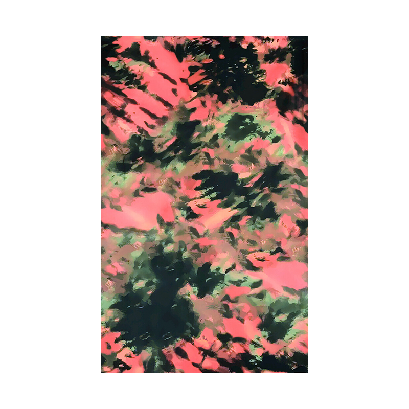 Gradient Animal Print Abstract Rug