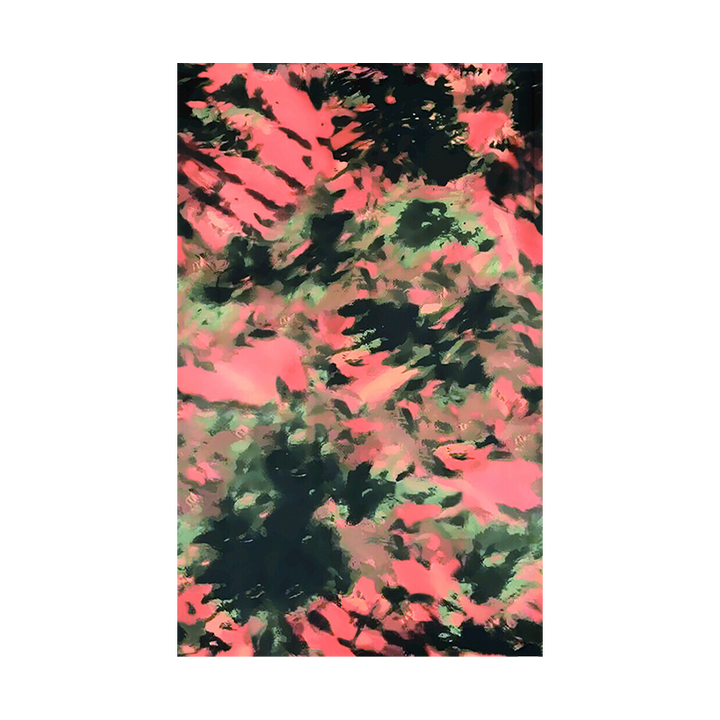 Gradient Animal Print Abstract Rug