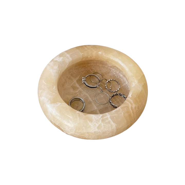Natural Jade Retro Tray