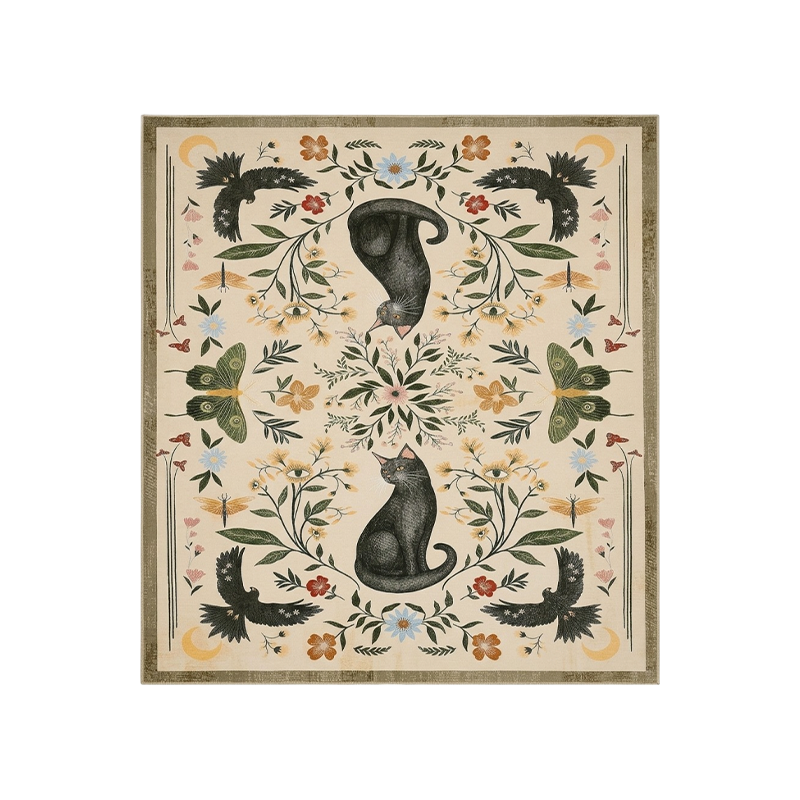 Boho Beasts & Blooms Rug