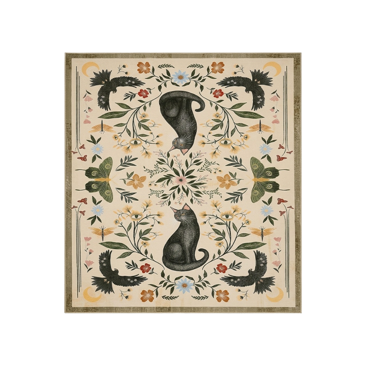 Boho Beasts & Blooms Rug