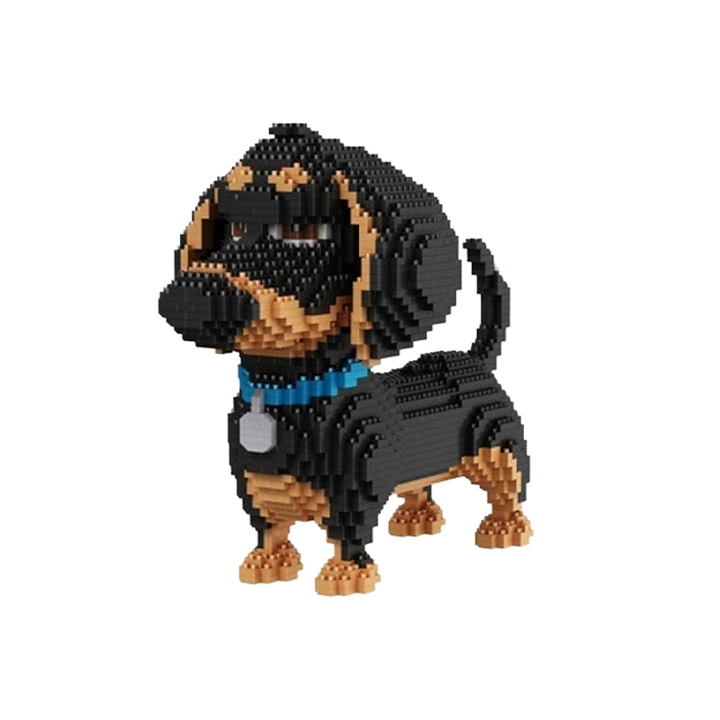 Wiener Dog Micro Block Set