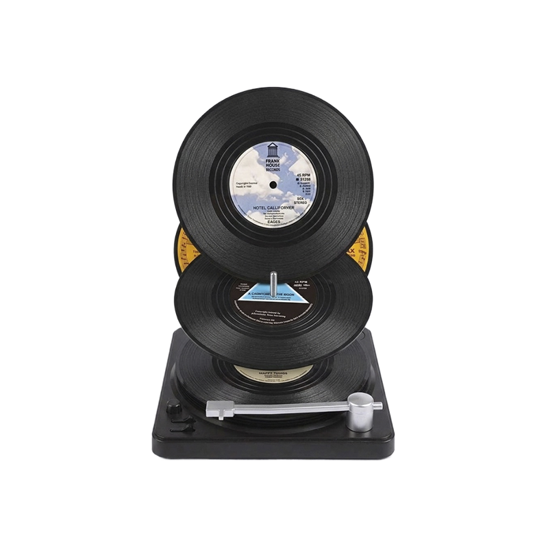 Vinyl Record Coaster Set