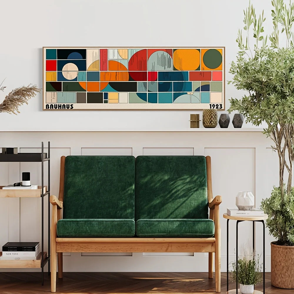 Abstract Bauhaus Canvas