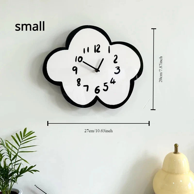 Swaying Drift Cloud Wall Clock