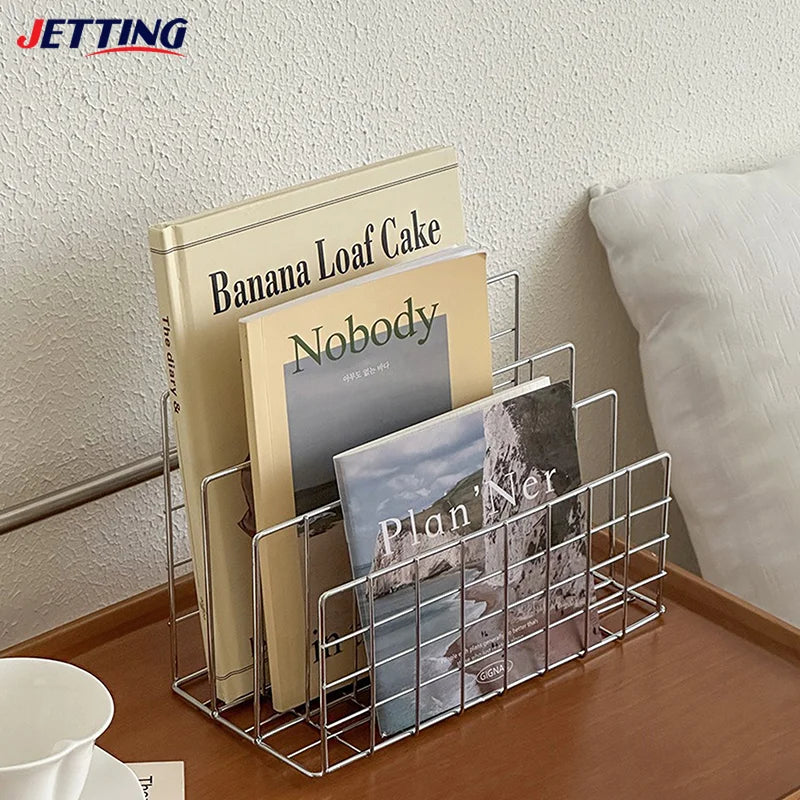 Tiered Iron Desk Organizer