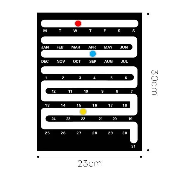 Fluid Flip Perpetual Calendar