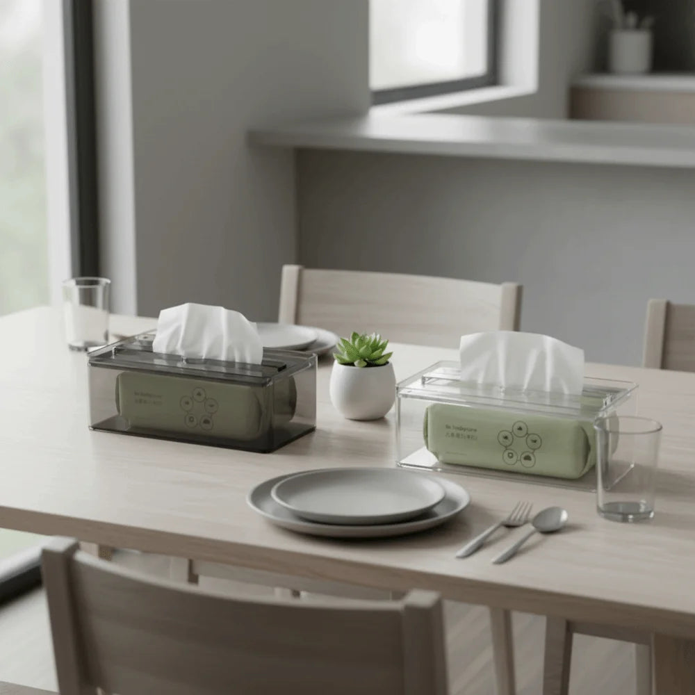 See-Through Waterproof Tissues Box