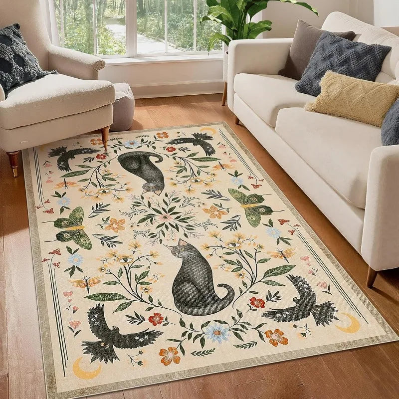 Boho Beasts & Blooms Rug