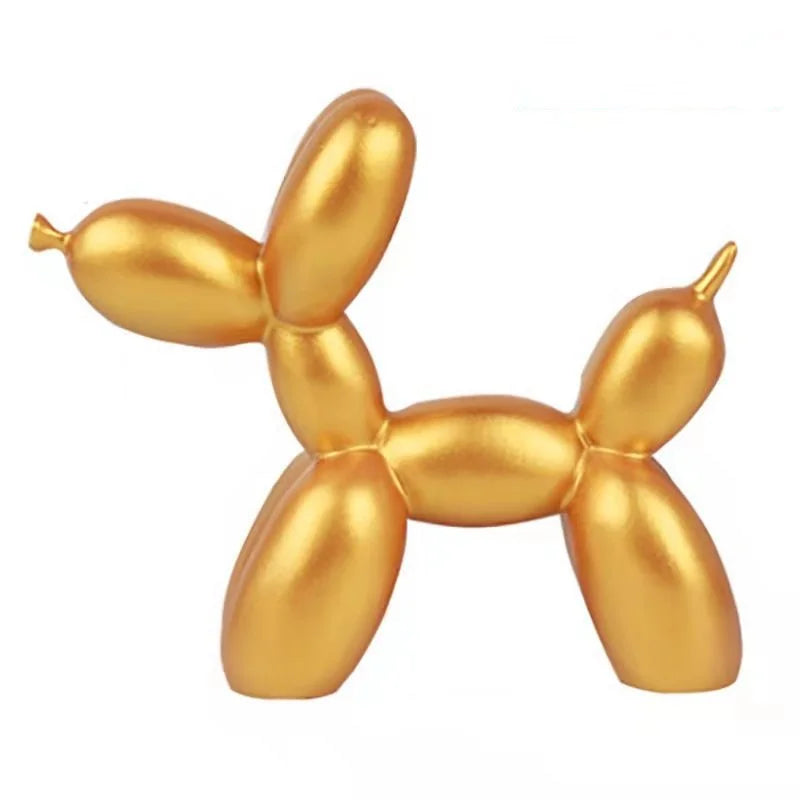 Electroplated Balloon Dog Figurine