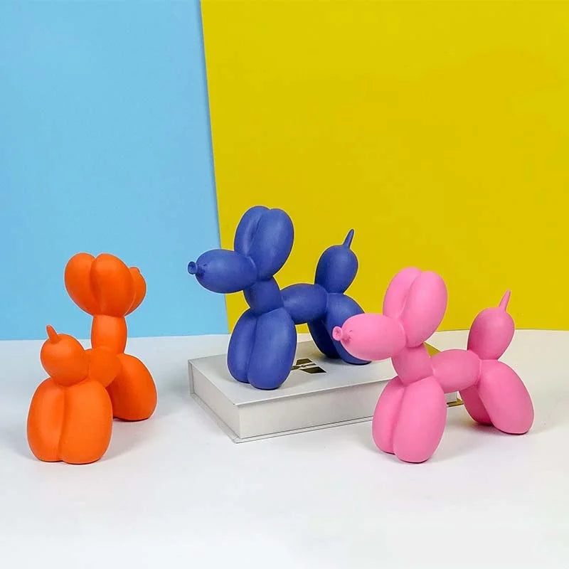 Electroplated Balloon Dog Figurine