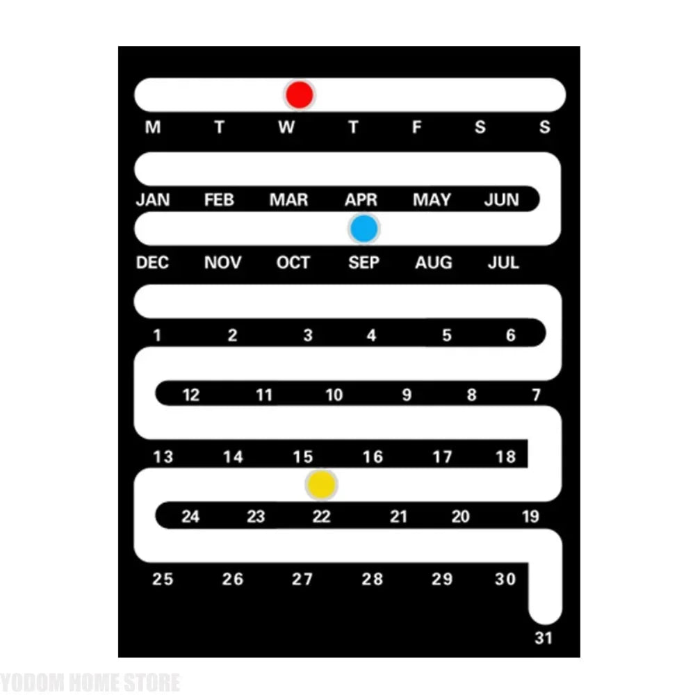 Fluid Flip Perpetual Calendar