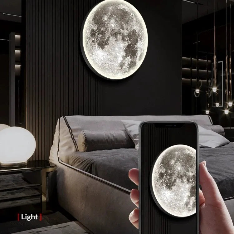 Moonlit Halo Wall Sconce