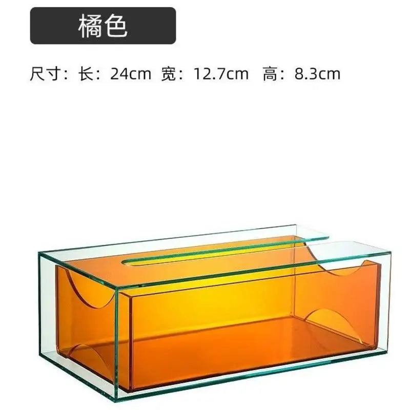 Rainbow Glow Drawer Tissue Box