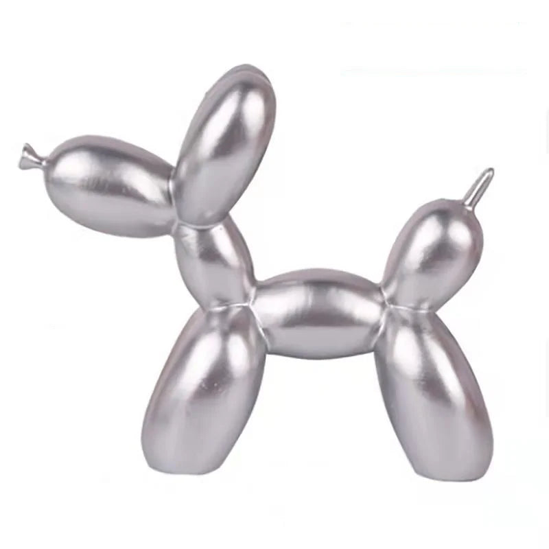 Electroplated Balloon Dog Figurine