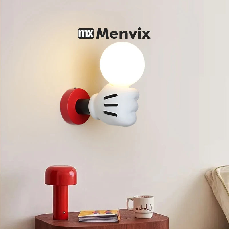 Midnight Halo Glass Wall Sconce