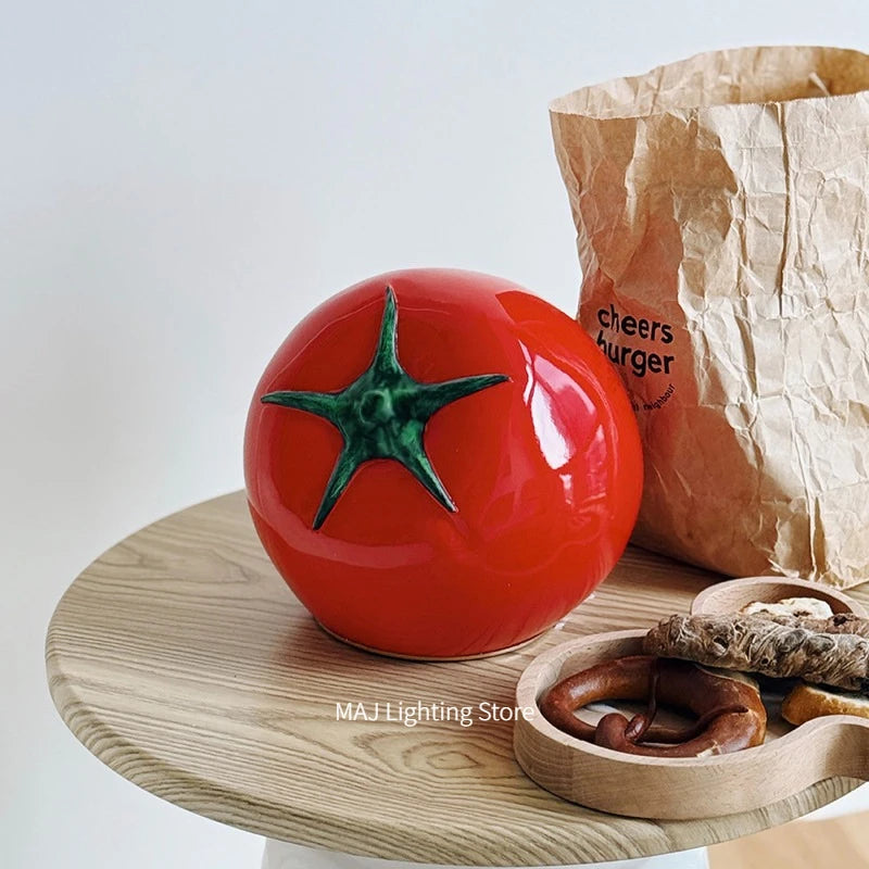 Tomato Glow Nightstand Lamp
