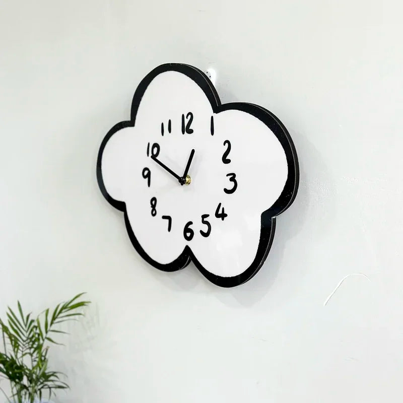 Swaying Drift Cloud Wall Clock