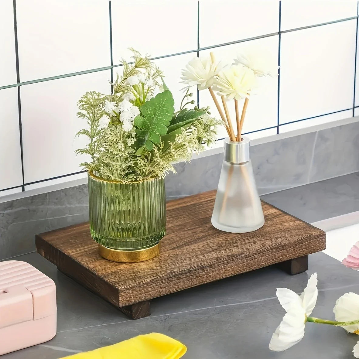 Organic Wood Catchall Tray