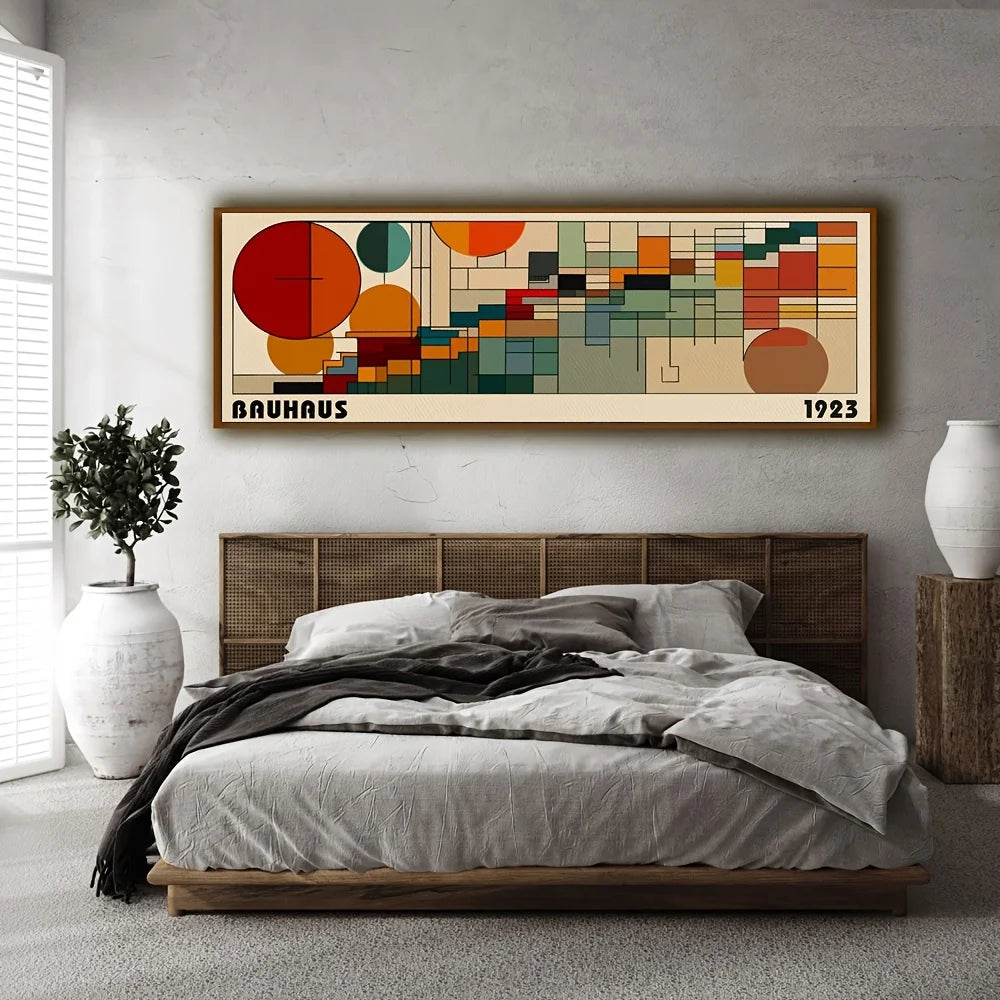 Abstract Bauhaus Canvas