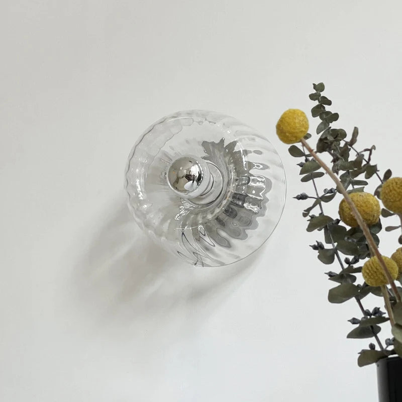 Bauhaus Glow Glass Sconce