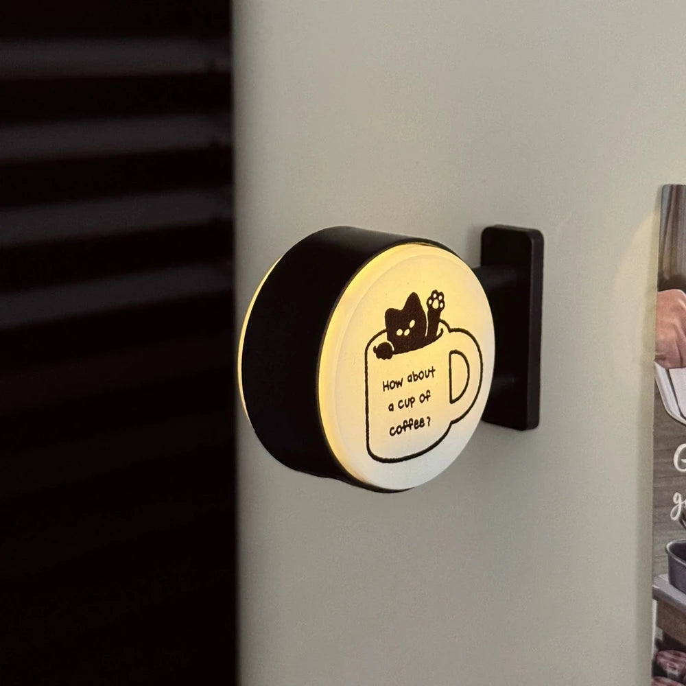 Mini Coffee Corner Fridge Art