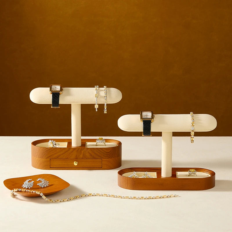 Timeless Wood Watch Display Stand
