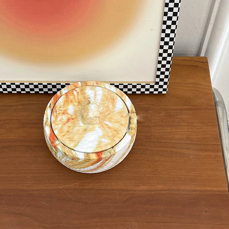 Retro Ceramic Marble Jar