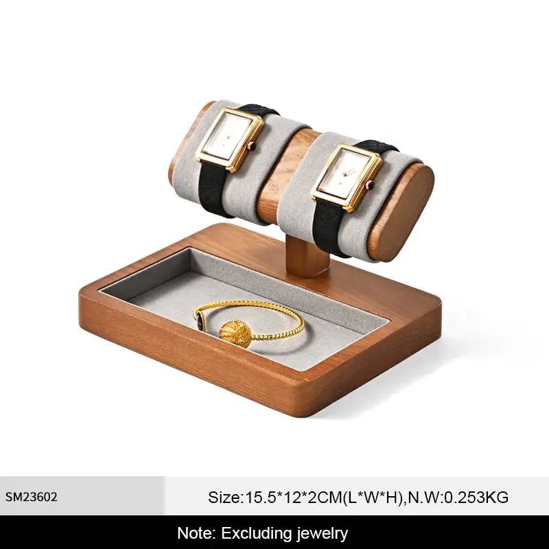 Timeless Wood Watch Display Stand