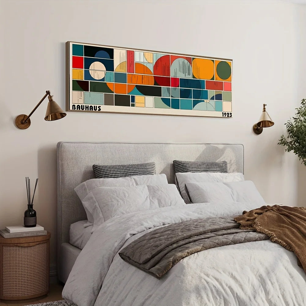 Abstract Bauhaus Canvas