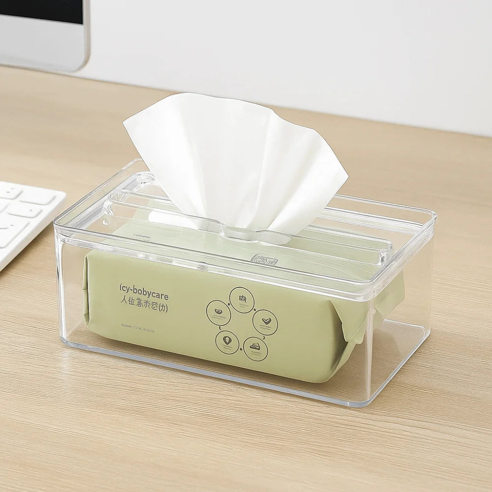 See-Through Waterproof Tissues Box