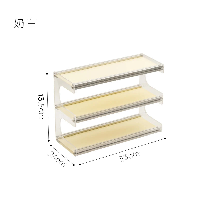 Three-Tier Crystal Clear Organizer