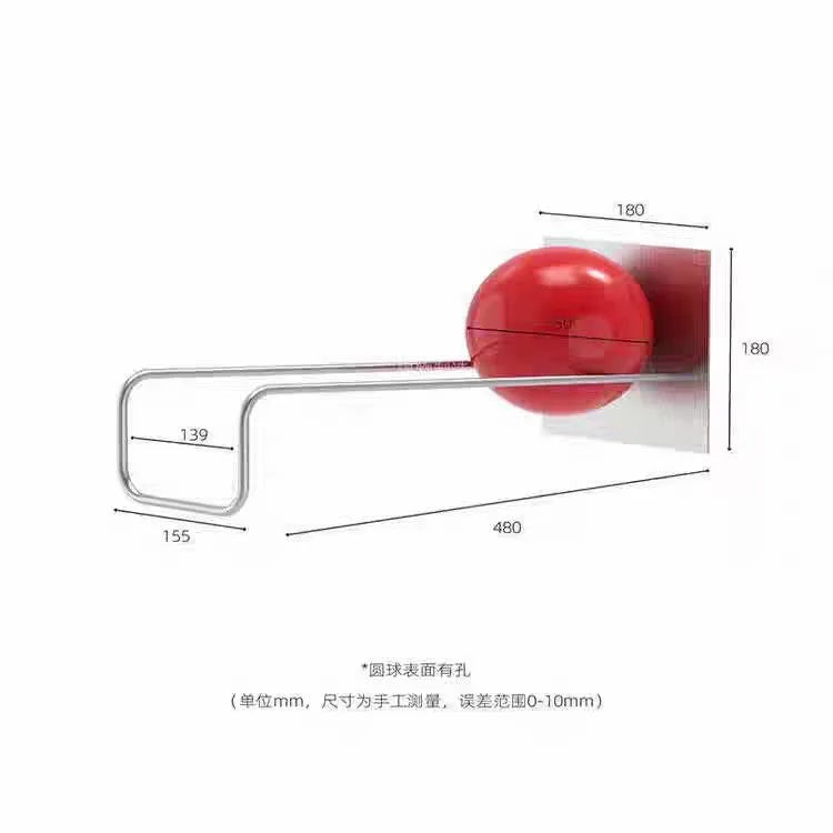 Tilted Iron Bookshelf