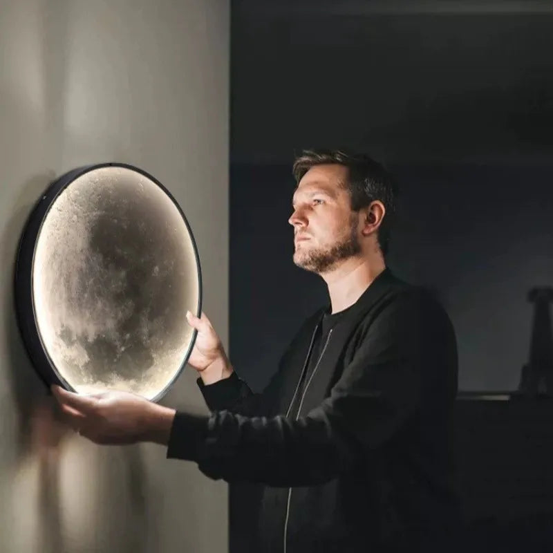 Moonlit Halo Wall Sconce