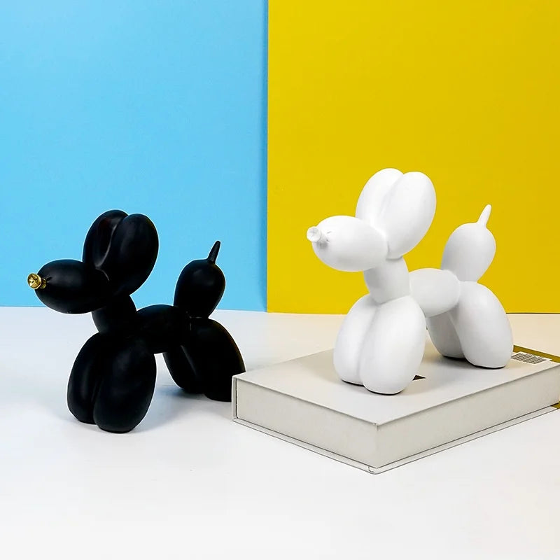 Electroplated Balloon Dog Figurine