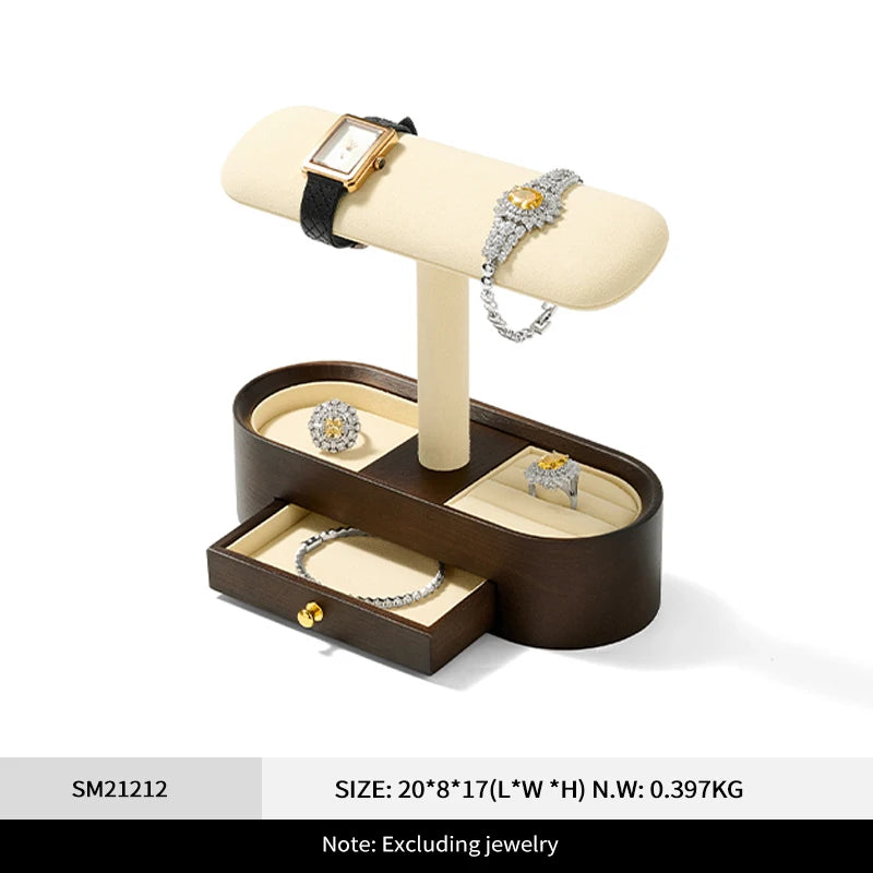Timeless Wood Watch Display Stand