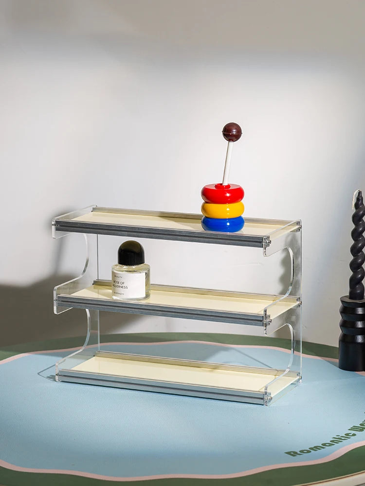 Three-Tier Crystal Clear Organizer