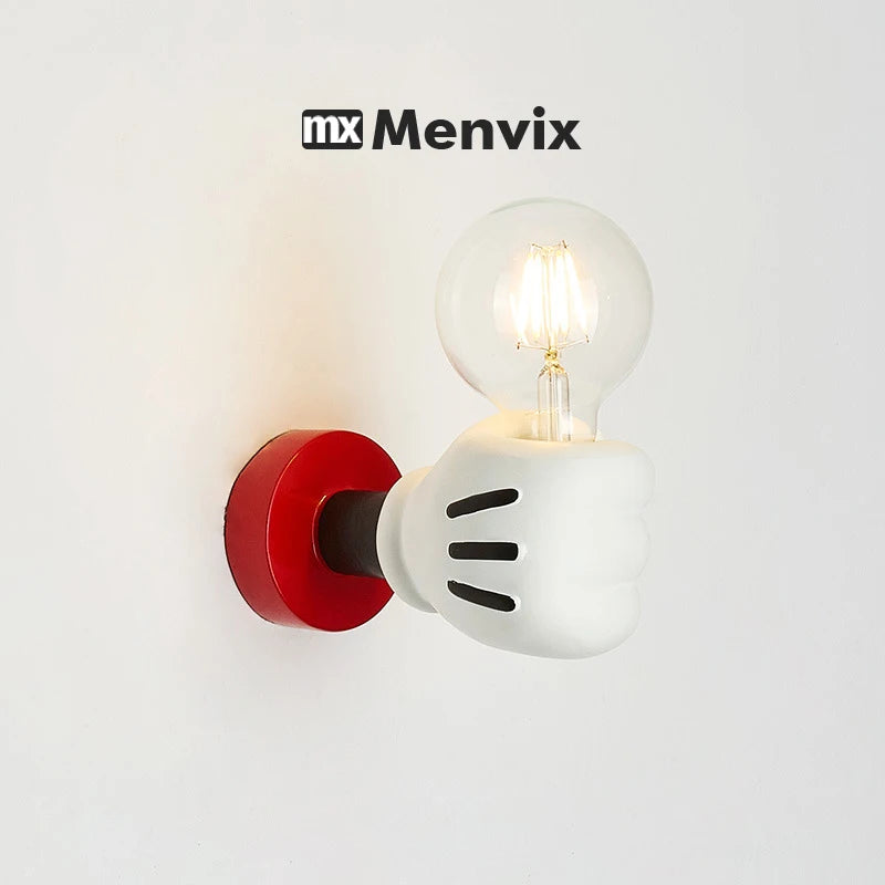 Midnight Halo Glass Wall Sconce