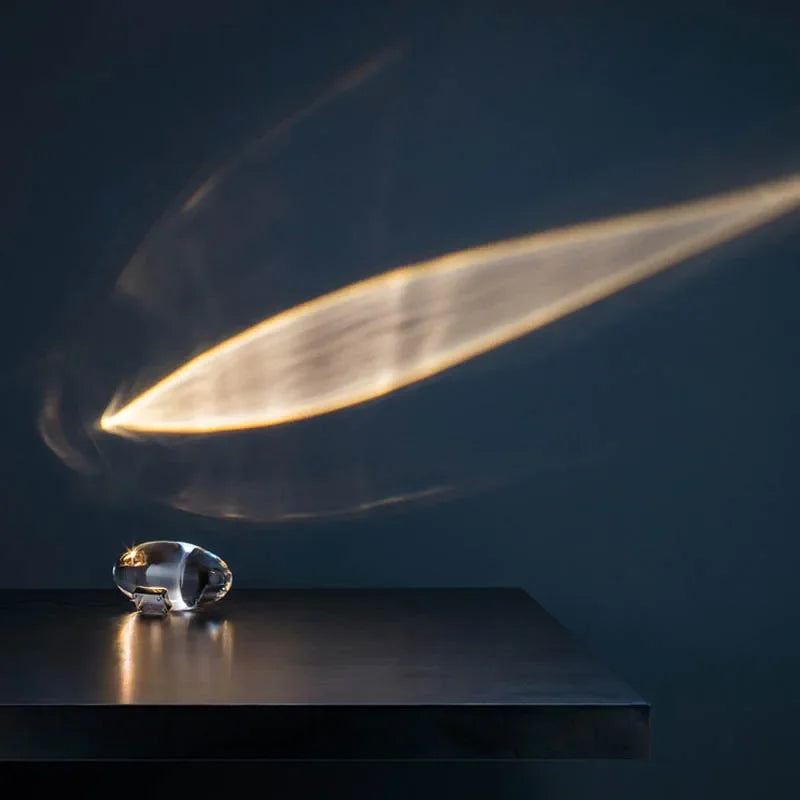 Crystal Eye of the Sky LED Table Lamp