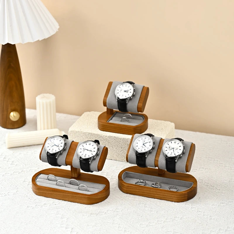Timeless Wood Watch Display Stand