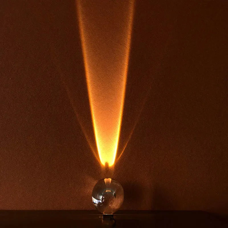 Crystal Eye of the Sky LED Table Lamp