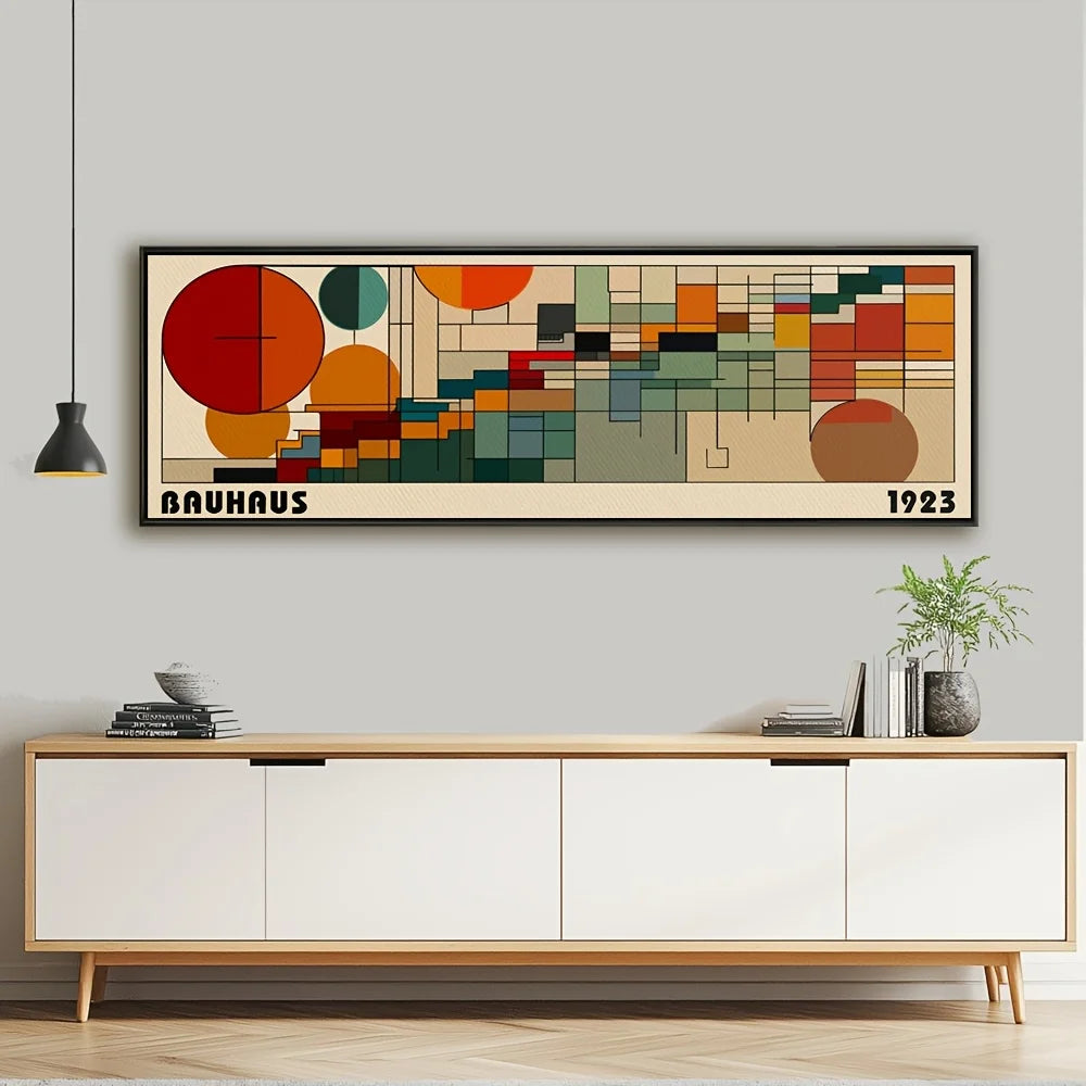 Abstract Bauhaus Canvas