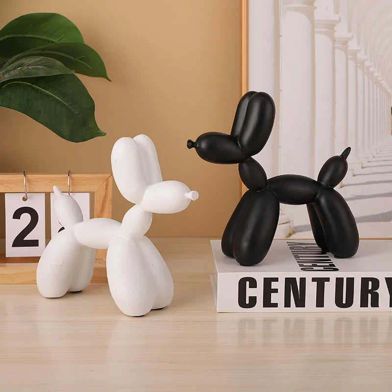 Electroplated Balloon Dog Figurine