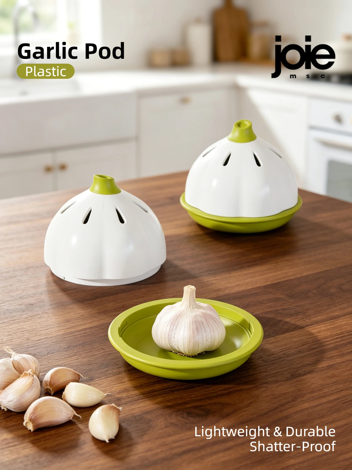Breathable Ceramic Garlic Keeper