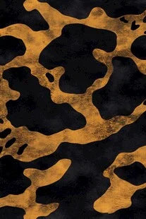 Gradient Animal Print Abstract Rug